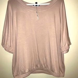 NWT EXPRESS cinched T-shirt Large